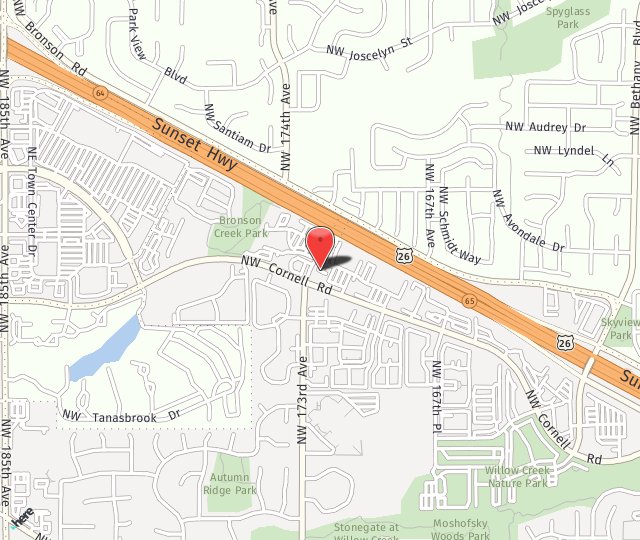 Location Map: 17200 NW Beaverton, OR 97006