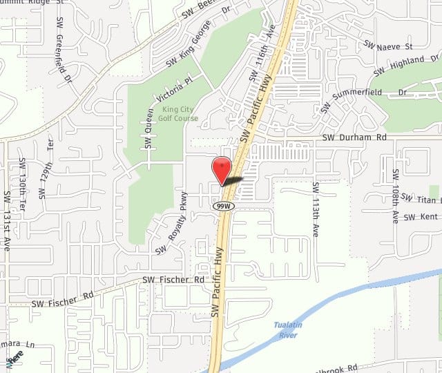 Location Map: 11815 SW King James Pl Tigard, OR 97224