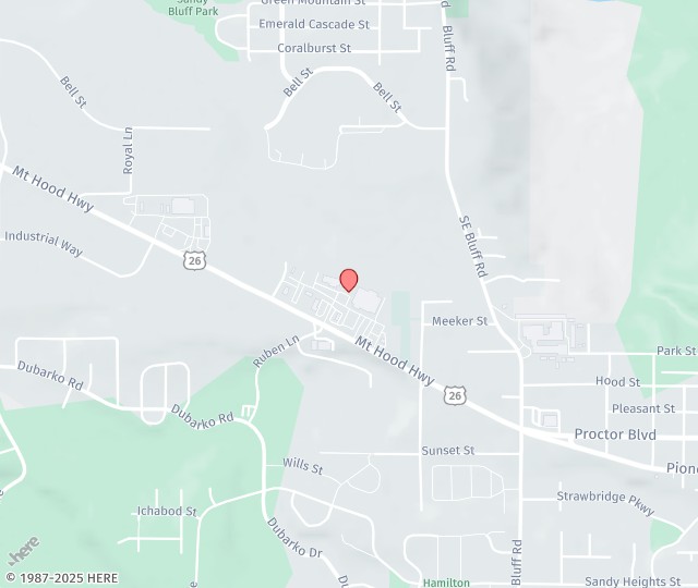 Location Map: 37569 Highway 26 Sandy, OR 97055